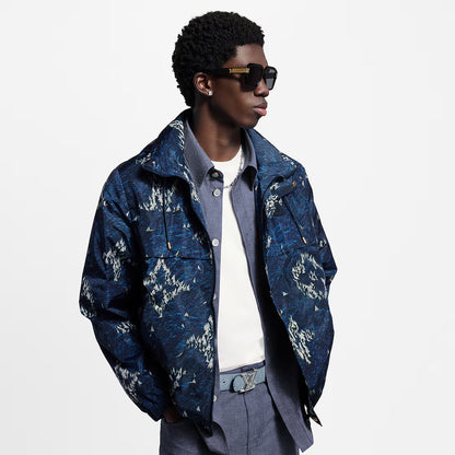 Lv Printed Monogram Windbreaker