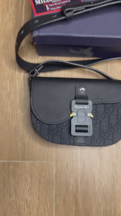 CD Monogram Messenger Bag